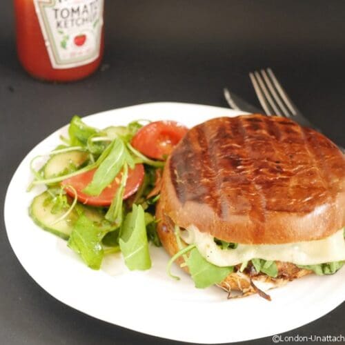 Portobello Mushroom Burger