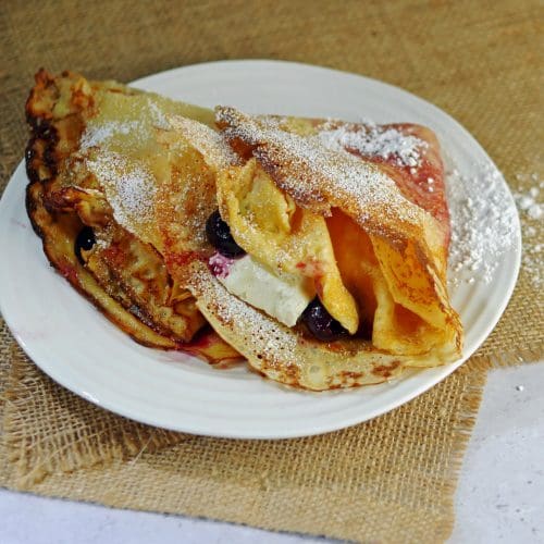 English Pancakes - Cherry Pancake Recipe