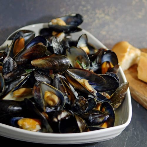 Mussels in Cider and Cream Sq