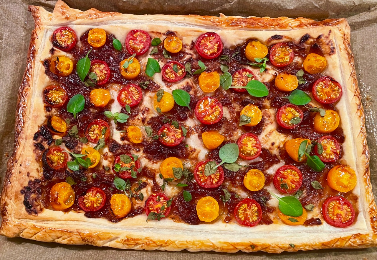 tomato-tart-puff-pastry