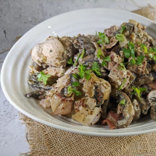 Rabbit Fricassee