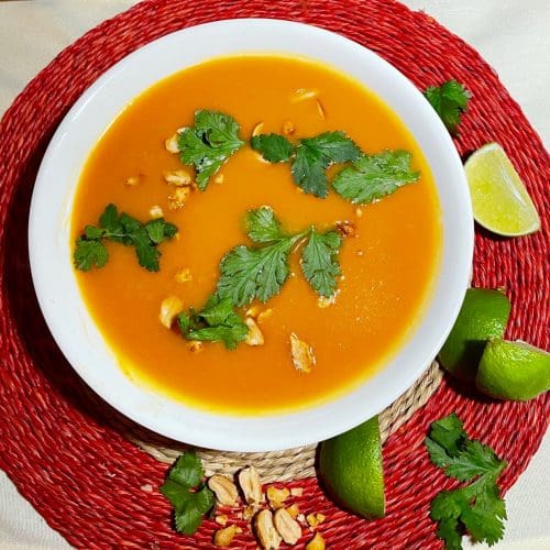 Thai butternut squash soup