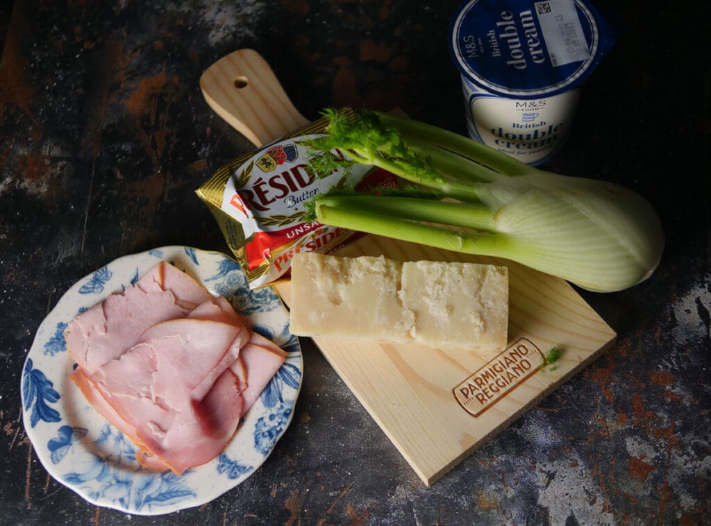 Ham with Fennel