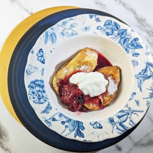 Brioche French Toast with Berries