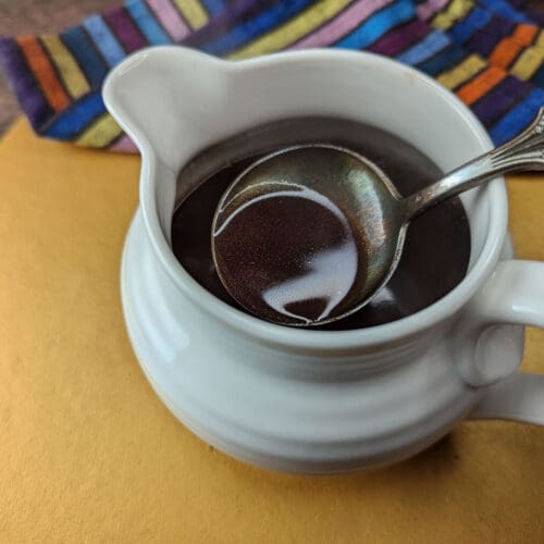 Red wine Jus